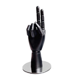 Maxbell Mannequin Hand Moveable for Sketching Jewelry Display Home Office Decoration Black