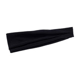 Maxbell Sports Headbands Wide Headbands Workout Headband for Men Exercise Travel Black