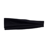 Maxbell Sports Headbands Wide Headbands Workout Headband for Men Exercise Travel Black