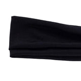 Maxbell Sports Headbands Wide Headbands Workout Headband for Men Exercise Travel Black
