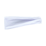 Maxbell Sports Headbands Wide Headbands Workout Headband for Men Exercise Travel White