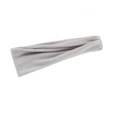 Maxbell Sports Headbands Wide Headbands Workout Headband for Men Exercise Travel Gray