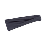 Maxbell Sports Headbands Wide Headbands Workout Headband for Men Exercise Travel Dark Gray