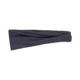 Maxbell Sports Headbands Wide Headbands Workout Headband for Men Exercise Travel Dark Gray