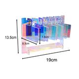 Maxbell nail colour Display shelves art DIY Fitting Sample for Professional Manicurists B