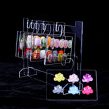 Maxbell nail colour Display shelves art DIY Fitting Sample for Professional Manicurists B