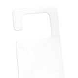 Maxbell Nail Art Display Board Manicure Art Nail Display Rack for Studios Clear S