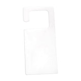 Maxbell Nail Art Display Board Manicure Art Nail Display Rack for Studios Clear S