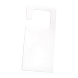 Maxbell Nail Art Display Board Manicure Art Nail Display Rack for Studios Clear S