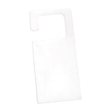 Maxbell Nail Art Display Board Manicure Art Nail Display Rack for Studios Clear S