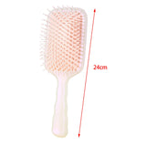 Maxbell Air Cushion Brush Detangling Hair Brush for Salon Home Hairdressing Comb Light Pink