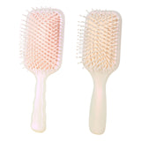 Maxbell Air Cushion Brush Detangling Hair Brush for Salon Home Hairdressing Comb Light Pink