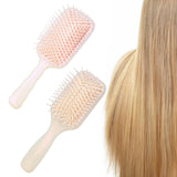 Maxbell Air Cushion Brush Detangling Hair Brush for Salon Home Hairdressing Comb Light Pink
