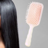 Maxbell Air Cushion Brush Detangling Hair Brush for Salon Home Hairdressing Comb Light Pink