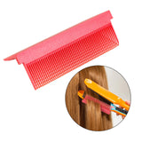 Maxbell Hair Straightener Comb Attachment Barber Styling Tool Detangling Accessory Red