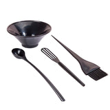 Maxbell 4x Hair Dye Coloring Set Hair Tinting Set Salon Tool for Hair Coloring