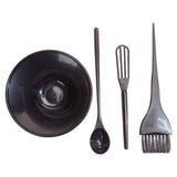 Maxbell 4x Hair Dye Coloring Set Hair Tinting Set Salon Tool for Hair Coloring