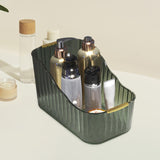 Maxbell Makeup Organizer Caddy Container Bathroom Organizer for Kitchen Stationeries Green