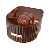 Maxbell Nail Soaking Bowl Nail SPA Bowl Manicure SPA Tool Professional Manicure Bowl Brown