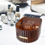 Maxbell Nail Soaking Bowl Nail SPA Bowl Manicure SPA Tool Professional Manicure Bowl Brown
