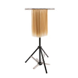 Maxbell Hair Extension Stand Portable Wig Display Holder for Braiding Hair Stylists