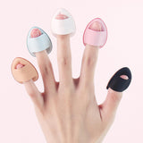 Maxbell 5x Finger Powder Puff Mini Makeup Puff for Repair Cream Concealer Eye Shadow Random