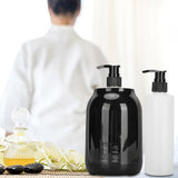 Maxbell Single Bottle Massage Oil Heater Small Multifunction with 2Pcs Empty Bottles Black