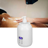 Maxbell Single Bottle Massage Oil Heater Small Multifunction with 2Pcs Empty Bottles White