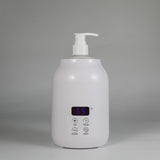 Maxbell Single Bottle Oil Heater with 2Pcs Empty Bottles Salon SPA Oil Bottle Warmer White