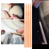 Maxbell 4 Pieces Lace Wig Ventilating Needles Hair Weave Needles for Making Lace Wig