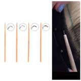 Maxbell 4 Pieces Lace Wig Ventilating Needles Hair Weave Needles for Making Lace Wig