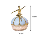 Maxbell Loose Powder Ballet Statue Matte Makeup Powder for Women Base Foundation 20G 01