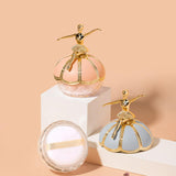 Maxbell Loose Powder Ballet Statue Matte Makeup Powder for Women Base Foundation 20G 01