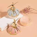 Maxbell Loose Powder Ballet Statue Matte Makeup Powder for Women Base Foundation 20G 01