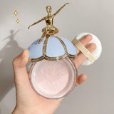 Maxbell Loose Powder Ballet Statue Matte Makeup Powder for Women Base Foundation 20G 01