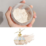 Maxbell Loose Powder Ballet Statue Matte Makeup Powder for Women Base Foundation 20G 01