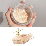 Maxbell Loose Powder Ballet Statue Matte Makeup Powder for Women Base Foundation 20G 02