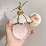 Maxbell Loose Powder Ballet Statue Matte Makeup Powder for Women Base Foundation 20G 04