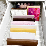 Maxbell 6Pcs Drawer Dividers Organizer Drawer Separators for Office Supplies Make up