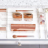 Maxbell 6Pcs Drawer Dividers Organizer Drawer Separators for Office Supplies Make up