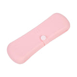 Maxbell Travel Makeup Brush Holder Container Portable Silicon Makeup Bag Lightweight Pink