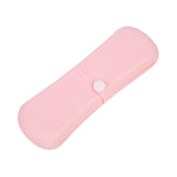 Maxbell Travel Makeup Brush Holder Container Portable Silicon Makeup Bag Lightweight Pink