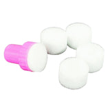Maxbell 5 Pieces Nail Art Soft Sponges Mini Stamping Manicure Sponges for Salon
