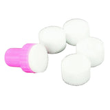 Maxbell 5 Pieces Nail Art Soft Sponges Mini Stamping Manicure Sponges for Salon