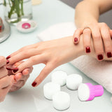 Maxbell 5 Pieces Nail Art Soft Sponges Mini Stamping Manicure Sponges for Salon
