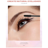Maxbell Voluminous Mascara Makeup Eyelash Mascara for Curling Lengthening Thickening