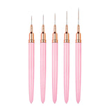 Maxbell Nail Art Brushes Nail Drawing Brush for Thin Details Long Lines Fine Drawing 4mm