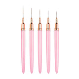 Maxbell Nail Art Brushes Nail Drawing Brush for Thin Details Long Lines Fine Drawing 4mm