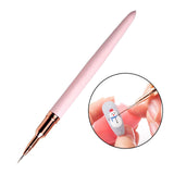 Maxbell Nail Art Brushes Nail Drawing Brush for Thin Details Long Lines Fine Drawing 4mm