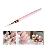 Maxbell Nail Art Brushes Nail Drawing Brush for Thin Details Long Lines Fine Drawing 12mm
